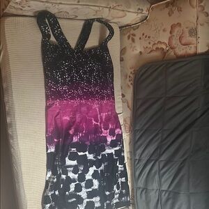 Very flattering built in bra dress